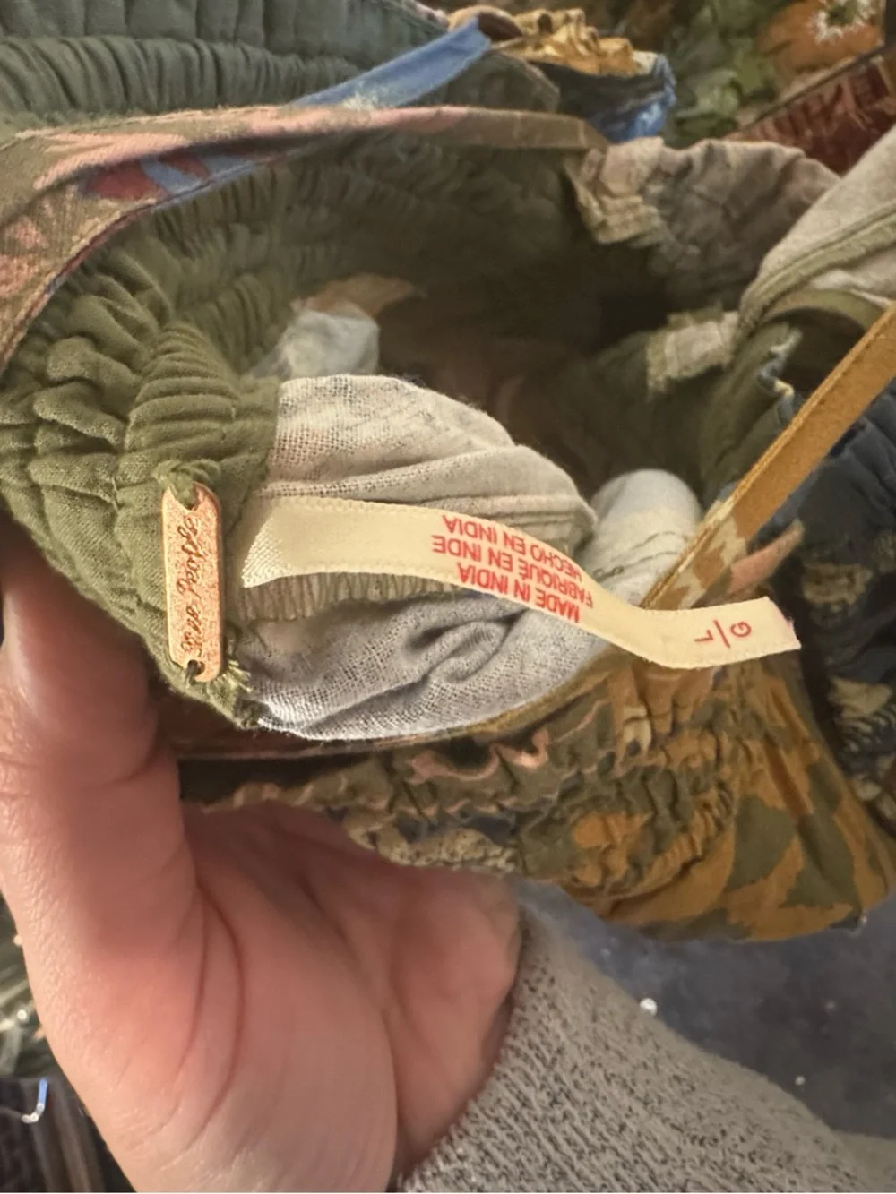 Free People Multicolor Patchwork Floral Jumpsuit - Picture 4 of 4